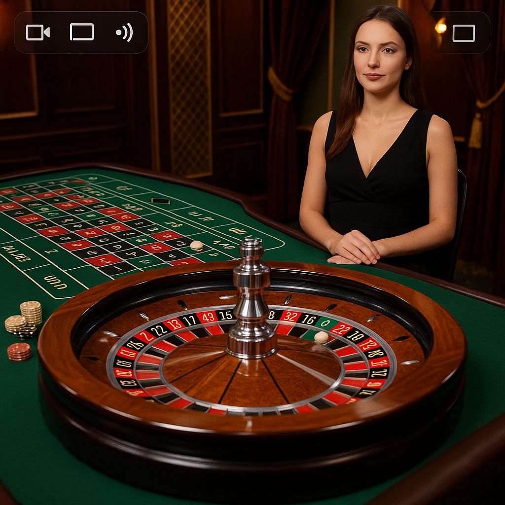 Vavada - Live Roulette - Real Dealer Games