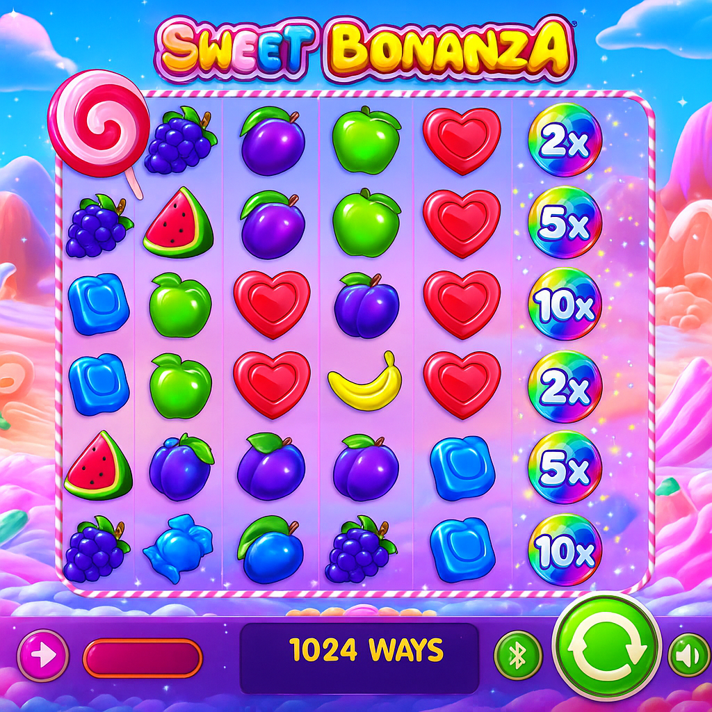 Vavada - Sweet Bonanza Slot Game - Pragmatic Play
